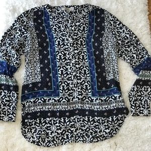 Loft patterned blouse
